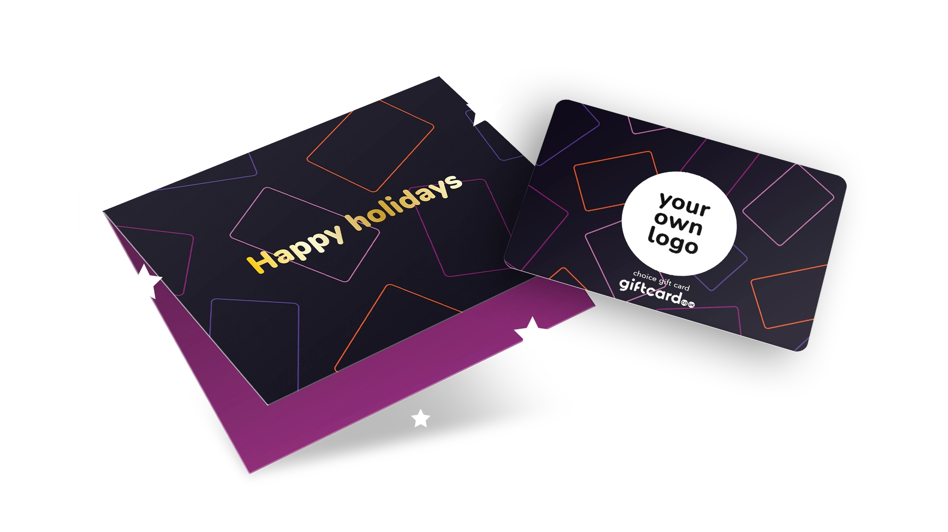 Customize corporate holiday gifts through giftcard.co.uk.